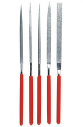 Zestaw pilników modelarskich (5 rodzajów)