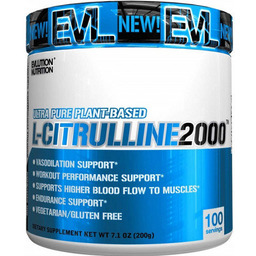 L-Citrulline 2000 EVLution Nutrition Unflavoured - 200 grams