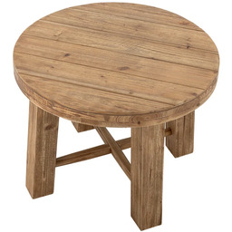 Bloomingville - Stolik kawowy Emmett, drewno, brązowy, Ø