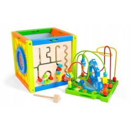 Drewniana kostka edukacyjna, 676017