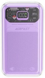 Acefast Sparkling 20000mAh 30W Fioletowy Powerbank