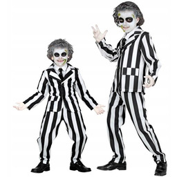 Strój Obskurny Duch Czarno-biały Halloween 104