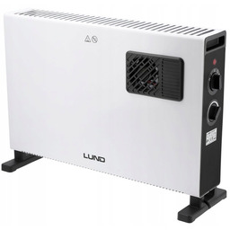 Lund Grzejnik Konwektorowy Elektryczny Wentylator 2 Tryby 1250W