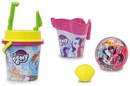 My Little Pony 7-częściowy zestaw pojemników na piasek