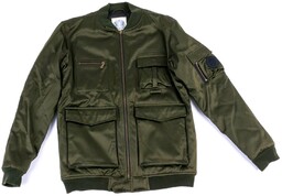 kurtka REELL - Satin Bomber Green (GREEN) rozmiar: