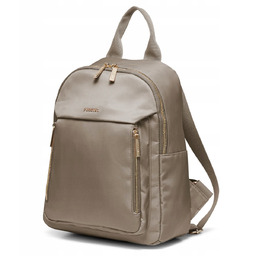 Plecak Damski Miejski Szkolny Do Pracy Biura Brązowy