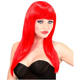 Czerwona peruka Vogue