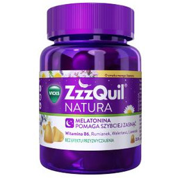 Vicks ZzzQuil Natura mango & banan, 30 żelek