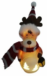 SASKA GARDEN Figurka Renifer LED 19 cm