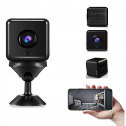 Mini Kamera Monitorująca Bezprzewodowa Fhd Na Żywo, Wifi,