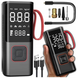 Pompka Elektryczna Bezprzewodowa Vaclife Kompresor Inflator Zestaw Pro