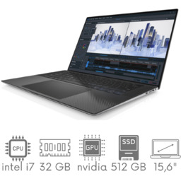DELL Precision 5560 i7-11850H 32GB 512GB SSD 15,6"