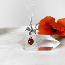 Pakamera Smok z karneolem