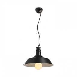 GOLDIE 36 lampa wisząca czarna/biała 230V E27 42W