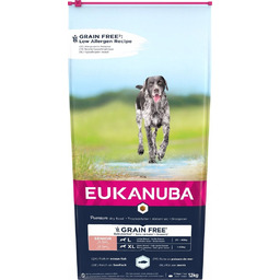 EUKANUBA Senior large Grainf Free ryba oc 12KG