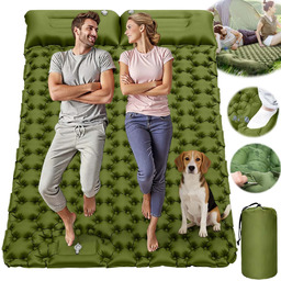 Materac Turystyczny Trekkingowy Dmuchany Mata Lekki Przenośny 200X130CM