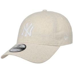 Czapka 9Twenty Linen Yankees by New Era, beżowy,