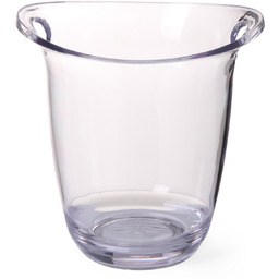 Wiaderko do lodu oraz wina szampana z tworzywa