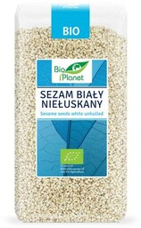 SEZAM BIAŁY NIEŁUSKANY 400 G BIO PLANET