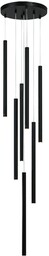 Lampa wisząca Lungo 7xG9 czarna LP-894/7P BK -