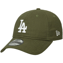 Czapka 9Twenty Linen Dodgers by New Era, oliwkowy,