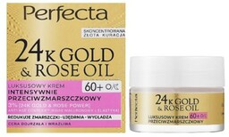PERFECTA 24K Gold Rose Oil Krem 60+, 50ml