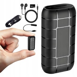 REJESTRATOR DŹWIĘKU DYKTAFON 16GB 500H NAGRYWANIA 20 DNI