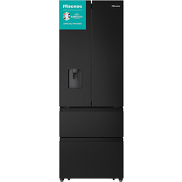 Hisense RF632N4WFE lodówko-zamrażarka, czarna, 70 x 200 cm
