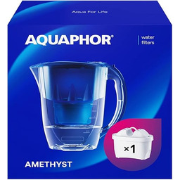 Aquaphor Filtr do wody ametyst kobaltowy niebieski wraz