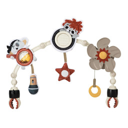 Łuk z sensorycznymi zabawkami dla niemowląt Tiny Love