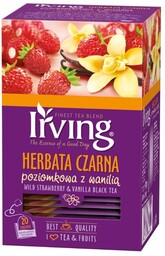 Herbata czarna Irving poziomkowa z wanilią 20x1,5g