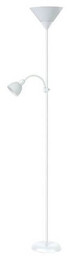 Rabalux Metalowa lampa podłogowa ACTION 4061 z kloszem