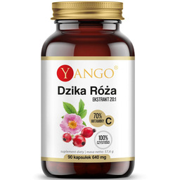 YANGO Dzika Róża Ekstrakt 20:1 90vegcaps