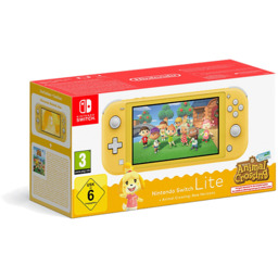 Konsola przenośna NINTENDO Switch Lite Żółta + Animal
