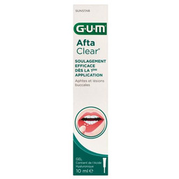 SUNSTAR Gum Afta Clear żel - 10 ml