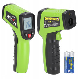 Pirometr Termometr laserowy bezdotykowy temperatury -50°C +600°C LCD