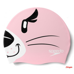 Speedo Czepek pływacki silikonowy PRINTED CHARACTER CAP IU