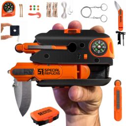 Zestaw Przetrwania Multitool Survivalowy 27w1 Niezbędnik JJH