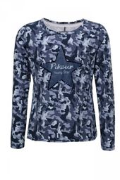 Pikeur Bluzka LISSY młodzieżowa - blue camouflage