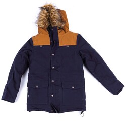 kurtka HYDROPONIC - Nanouk Hair Navy-Golden Brown (NAVY-GOLDEN