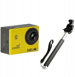 Kamera Sportowa Sjcam SJ4000 WiFi Żółta Selfie
