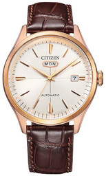 Zegarek CITIZEN NH8393-05A. Automatyczny, Kolor beżowy. Mężczyzna.