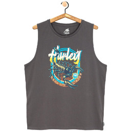 koszulka bez rękawów męska HURLEY SCORPION TANK DARK