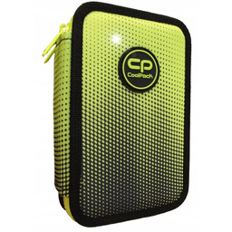 Piórnik Potrójny Z Wyposażeniem Jumper 3 Gradient Lemon