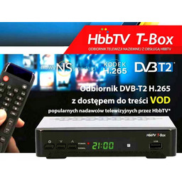 Opticum HbbTV T-box DVB-T2 H.265 Hevc