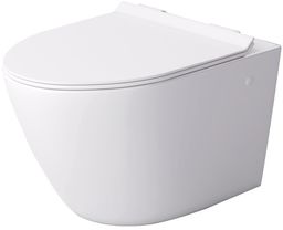 Massi Decos Mini Rimless miska wisząca+deska wolnoopadająca slim
