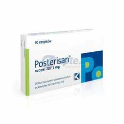 Posterisan 387,1mg x10 czopków