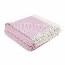 Spod Igły I Nitki Koc bawełniany akrylowy 150x200