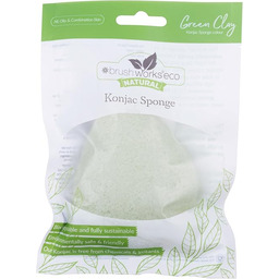 Brushworks Konjac gąbka - Zielona glina