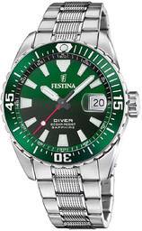 Zegarek Męski Festina F20669-2 srebrny